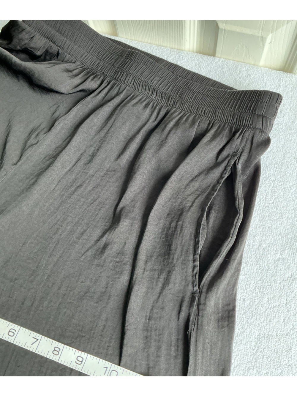 Zara Black Wide-Leg Pants - Picture 16 of 16